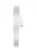 Lisca Aluminium White Round LED Step or Wall Light IP65